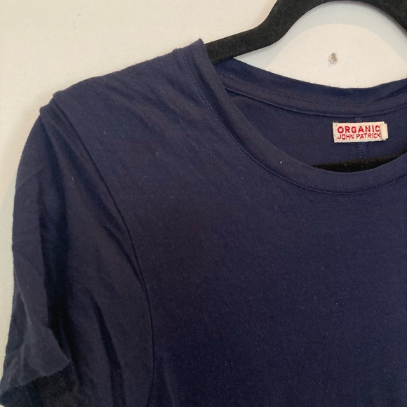 John Patrick Organic Blue Short Sleeve Tee - Picture 2 of 2